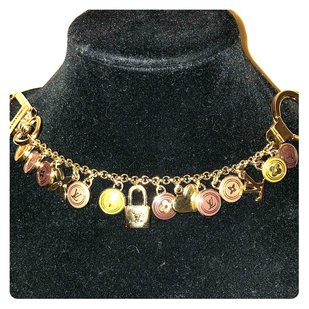 Authentic Louis Vuitton Charm Bracelet